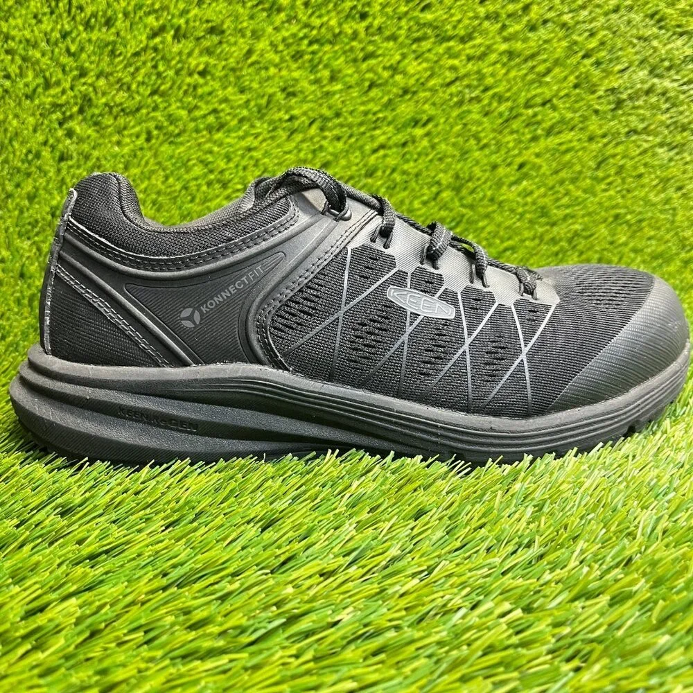 Keen Utility Vista Energy Womens Size 10 Black Carbon Toe Safety Work Shoes
